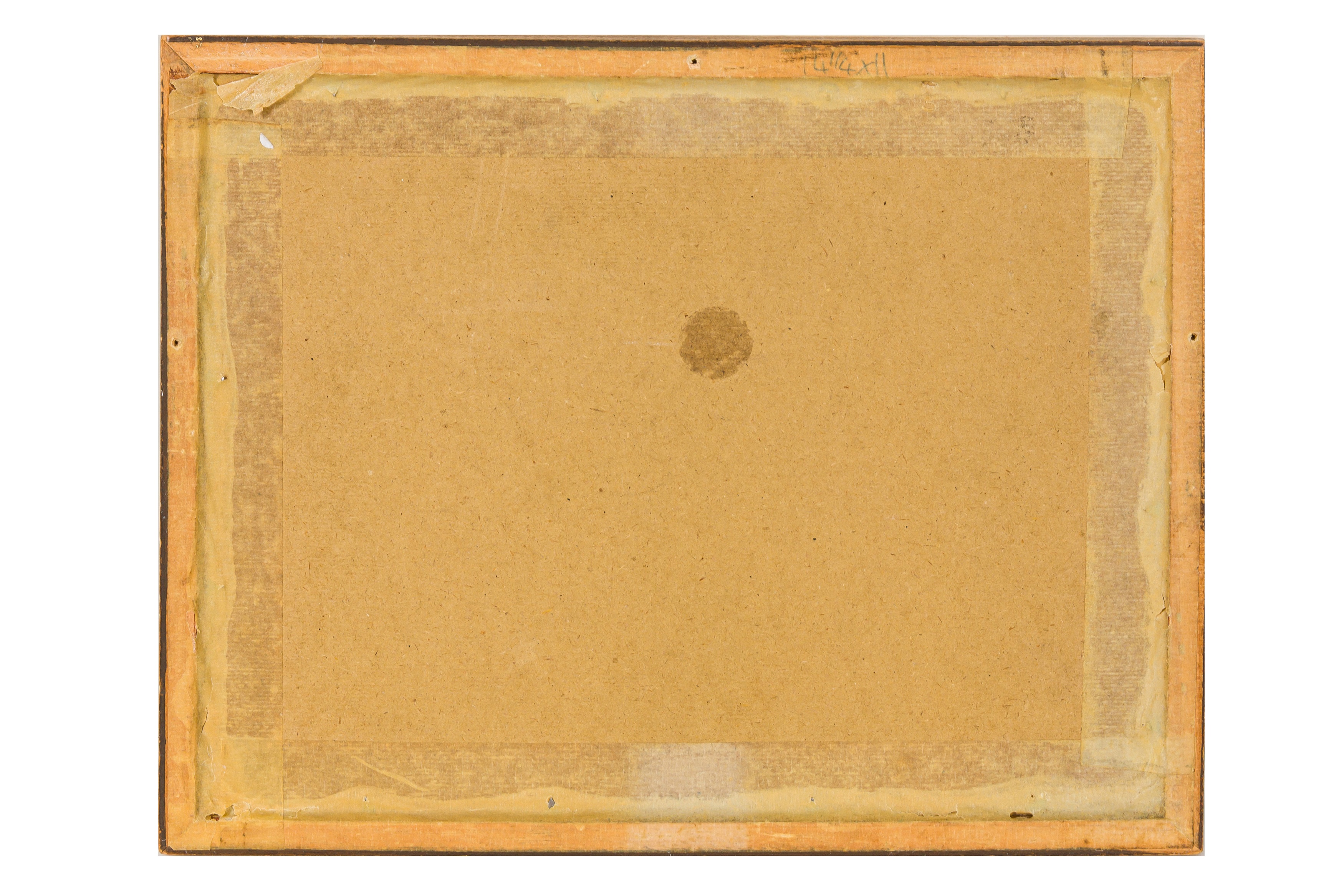 Lot 176 MINIATURE PAINTING OF TWO ASCETICS IN