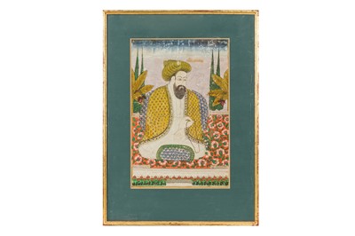 Lot 144 - PORTRAIT OF HAZRAT KHWAJA QUTBUDDIN BAKHTIAR KAKI (1173-1235)