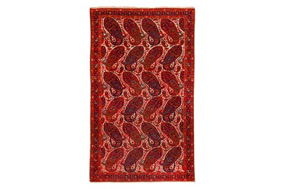 Lot 10 - AN ANTIQUE MALAYIR RUG, WEST PERSIA