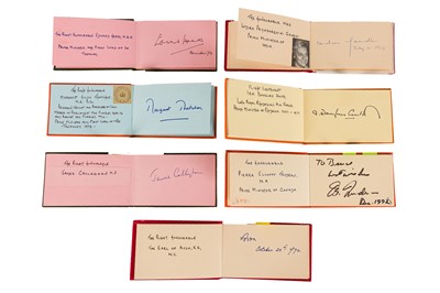 Lot 65 - Autograph Albums - Statesmen and Politicians