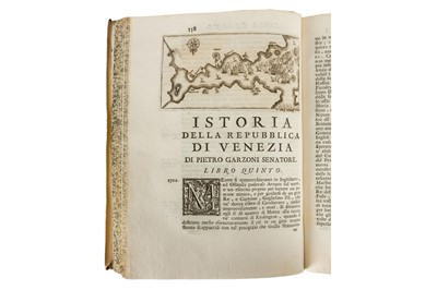 Lot 3 - Garzoni: storia delta repubblica veneziana. 2vol. 1712