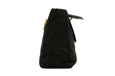 Lot 362 - Christian Dior Black Medium Lady Dior Bag