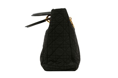 Lot 362 - Christian Dior Black Medium Lady Dior Bag