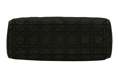 Lot 362 - Christian Dior Black Medium Lady Dior Bag