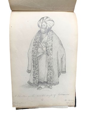 Lot 44 - Sketch album: Edmonds (Mary) 1810s-20s.