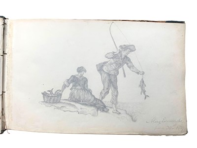Lot 44 - Sketch album: Edmonds (Mary) 1810s-20s.