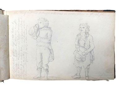 Lot 44 - Sketch album: Edmonds (Mary) 1810s-20s.