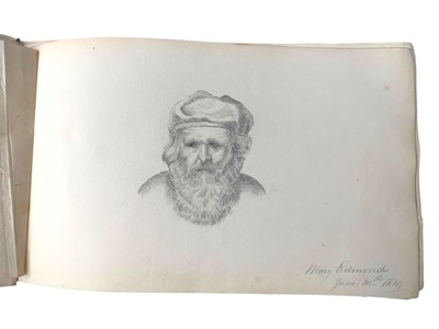 Lot 44 - Sketch album: Edmonds (Mary) 1810s-20s.