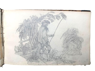Lot 44 - Sketch album: Edmonds (Mary) 1810s-20s.