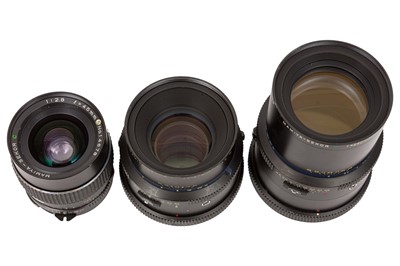 Lot 136 - A Selection of Mamiya Sekor Medium Format Lenses
