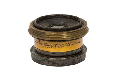 Lot 189 - A Very Early Ross London 154mm f/12.5 Zeiss Anastigmat Brass Lens