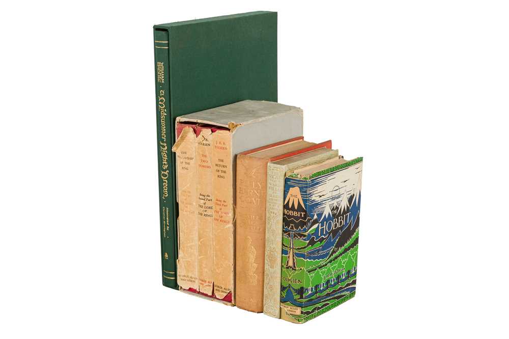 Lot 122 - Tolkien. LoR 3 vol. 1961; Hobbit, 1961 and others