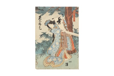 Lot 812 - UTAGAWA TOYOKUNI III (UTAGAWA KUNISADA 1786 - 1865)