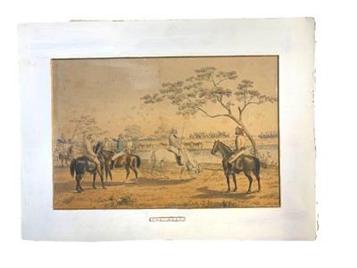 Lot 47 - Carpenter (Percy) after, Hog Hunting in Lower Bengal, all eight hand-coloured lithographs, 1861