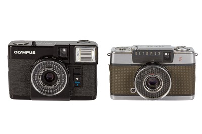 Lot 103 - Two Olympus Pen Half Frame Cameras