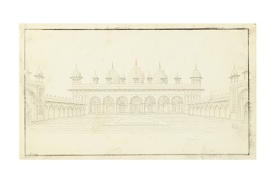 Lot 181 - INDIAN COMPANY SCHOOL MASJID SKETCH, AGRA