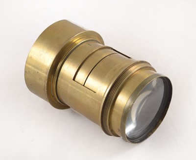 Lot 171 - A Burke & James & a Ross Brass Lens.