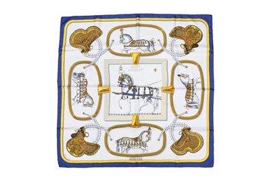 Lot 8 - Hermes 'Grand Apparat' Silk Scarf