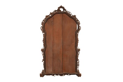 Lot 308 - A PAIR OF GEORGE III PERIOD GILTWOOD MIRRORS, THIRD QUARTER 18TH CENTURY