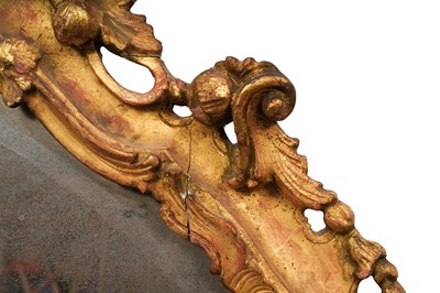 Lot 308 - A PAIR OF GEORGE III PERIOD GILTWOOD MIRRORS, THIRD QUARTER 18TH CENTURY
