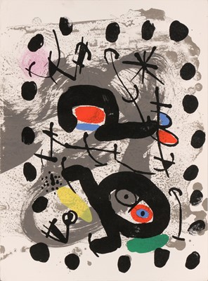 Lot 304 - JOAN MIRO (SPANISH 1893-1983)