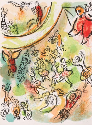 Lot 16 - MARC CHAGALL (FRENCH/RUSSIAN 1887-1985)