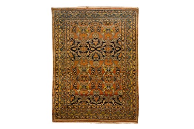 Lot 21 - A FINE ANTIQUE TABRIZ RUG, NORTH- WEST PERSIA