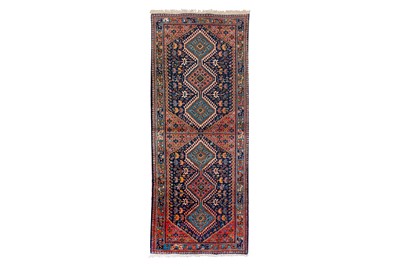 Lot 77 - A FINE QASHQAI RUG, SOUTH-WEST PERSIA