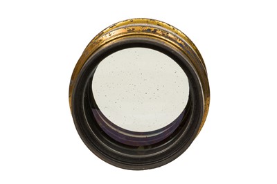 Lot 164 - A E. Krauss 50cm f/6.3 Tessar Brass Lens