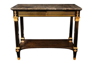 Lot 354 - A FRENCH MARQUETRY INLAID CENTRE TABLE