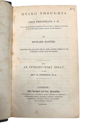 Lot 7 - Baxter. Gildas Salvianus : the Reformed Pastor. 1657 and 2 others.