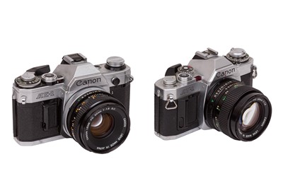 Lot 126 - A Pair of Canon SLR Cameras