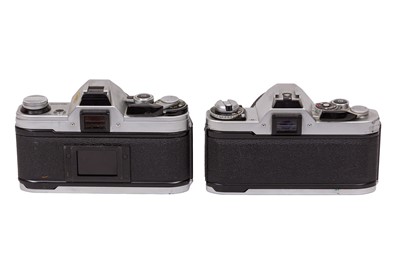 Lot 126 - A Pair of Canon SLR Cameras