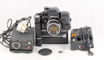 Lot 121 - A "Fully Loaded" Black Nikon F2S Photomic.