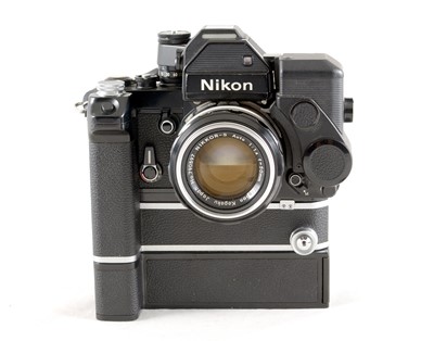 Lot 121 - A "Fully Loaded" Black Nikon F2S Photomic.