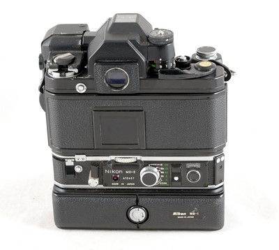 Lot 121 - A "Fully Loaded" Black Nikon F2S Photomic.