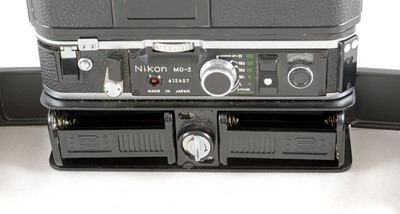 Lot 121 - A "Fully Loaded" Black Nikon F2S Photomic.