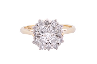 Lot 199 - A DIAMOND RING