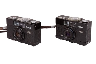 Lot 96 - A Pair of Rollei B35 Viewfinder Cameras