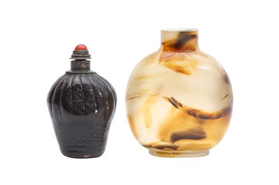 Lot 344 - TWO CHINESE SNUFF BOTTLES