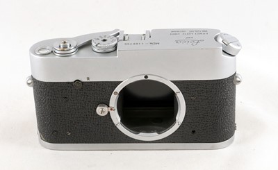 Lot 108 - Chrome Leitz Germany Leica MDa Body For SPARES or REPAIR.