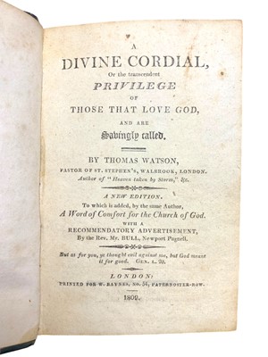 Lot 20 - T.M. [Mall (Thomas)].A Cloud of Witnesses; or, the Sufferers Mirrour, 1665 & 8 others similar