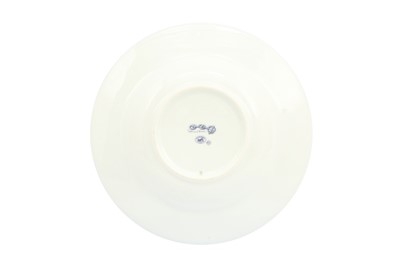 Lot 41 - Hermes 'Chaine D'Ancre' Blue Soup Plates