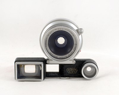 Lot 104 - Leica M3 with 3.5cm Summaron, Goggles & Visoflex Outfit.