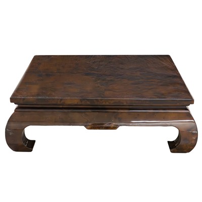 Lot 528 - Jimeco, Americo, A bespoke contemporary low Chinese lacquer opium / coffee table