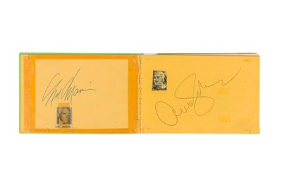 Lot 30 - Autograph Album.- Actors & Entertainers