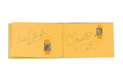 Lot 30 - Autograph Album.- Actors & Entertainers