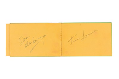 Lot 30 - Autograph Album.- Actors & Entertainers