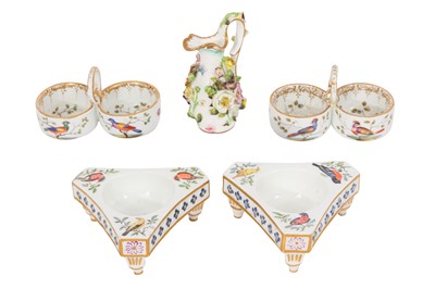 Lot 220 - A GROUP OF LATE 19TH CENTURY CONTINENTAL PORCELAIN