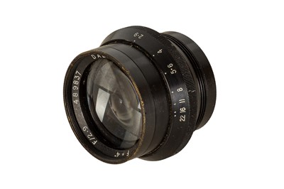 Lot 176 - A Dallmeyer 4" f/2.9 Pentac Lens